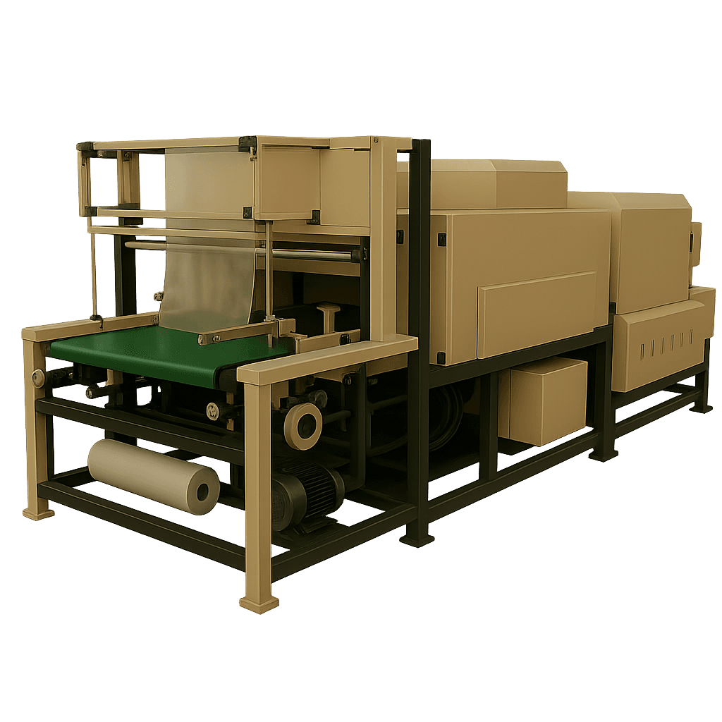 Automatic Web Sealer with Shrink Tunnel - Box by Spectra Pack Machines