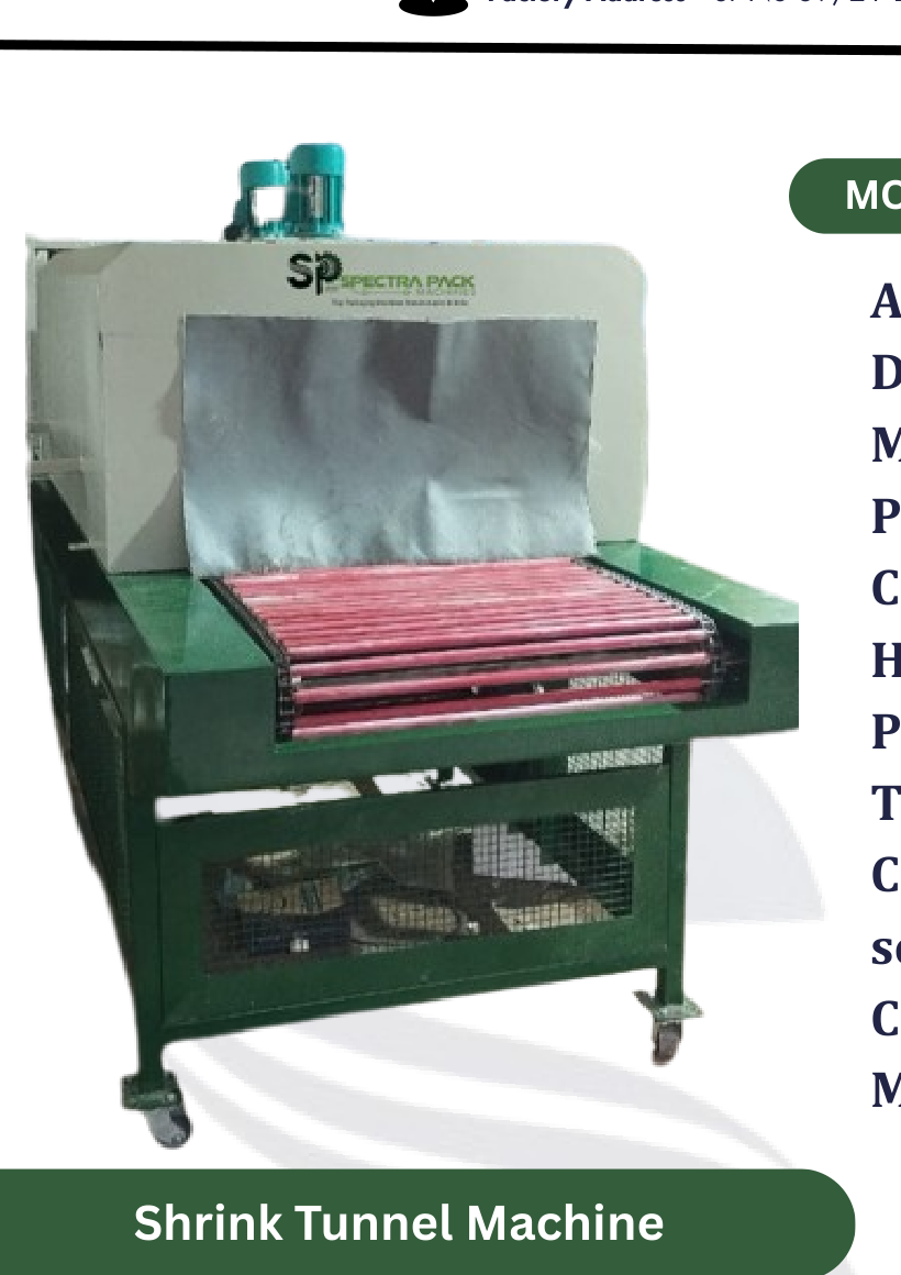 Shrink Tunnel Machine in Indore | Spectra Pack Machines | Spectra Pack ...